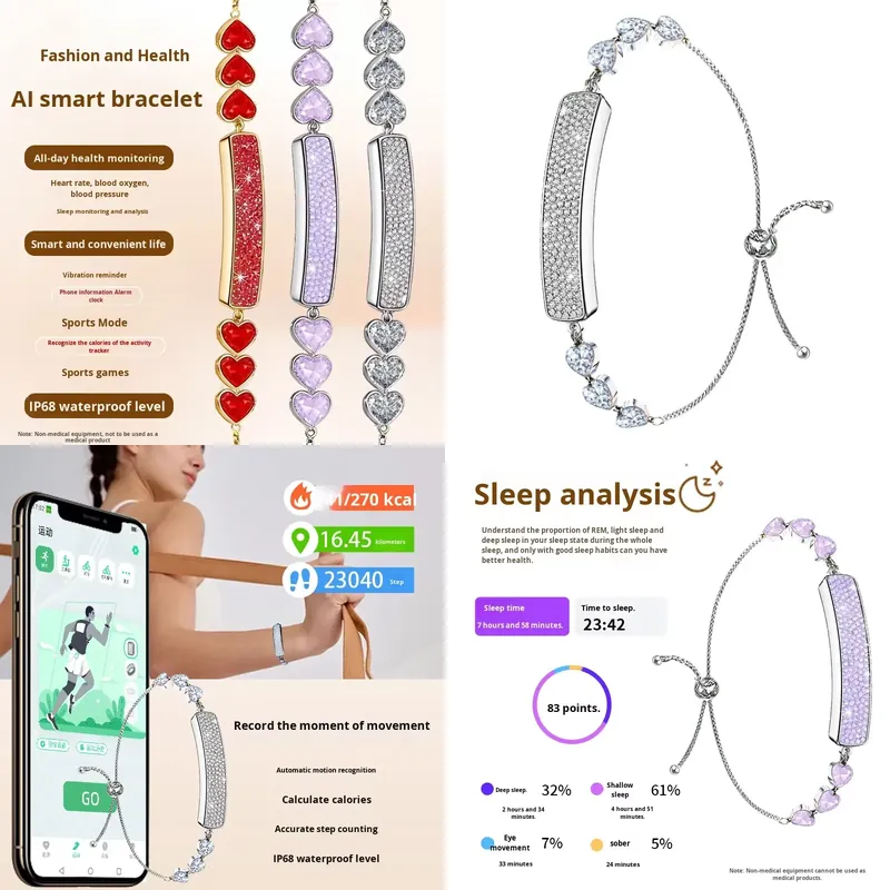 Cross-border New Smart Bracele - Health Monitors 评论和价格