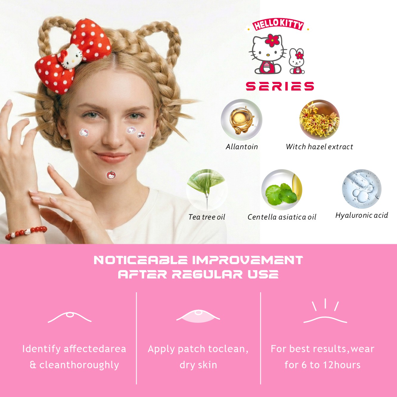 24/48/72/120pcs Hello Kitty Pa - Skincare 评论和价格